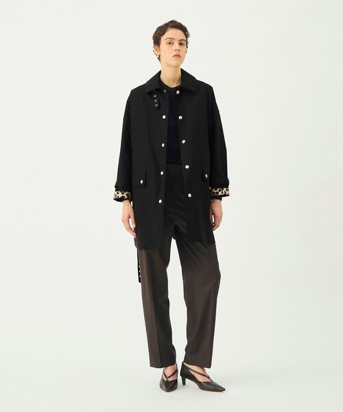 Mackintosh(マッキントッシュ)の「【別注】MACKINTOSH WILTON EX コート(ステンカラーコート・レディース・ブラック系その他・8)」の9枚目の写真