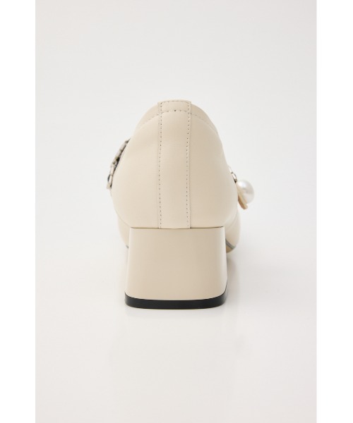 STACCATO(スタッカート)の「メゾンローヒールライトパンプス(パンプス・レディース・ブラック/ホワイト系その他・23.5cm/23cm/22.5cm/24.5cm/24cm)」の5枚目の写真