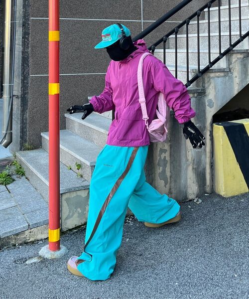 NIGHTWORKDEPT(ナイトワークデプト)の「MIDNIGHT RACING TRACK PANTS_MINT(スウェットパンツ・レディース・その他・SMALL/MEDIUM)」の6枚目の写真