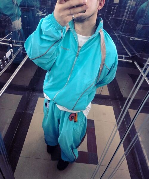 NIGHTWORKDEPT(ナイトワークデプト)の「MIDNIGHT RACING TRACK PANTS_MINT(スウェットパンツ・レディース・その他・SMALL/MEDIUM)」の7枚目の写真
