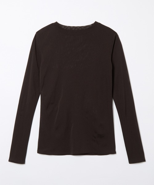 soduk(スドーク)の「【soduk】26AW新作 little bird mesh t-shirt / リトルバードメッシュTシャツ(Tシャツ/カットソー・レディース・Kelly Green/BROWN・ONE SIZE)」の9枚目の写真