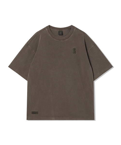LIFE WORK(ライフワーク)の「パブリック)ウォッシュシリコーンラドック半袖Tシャツ(Tシャツ/カットソー・メンズ・チャコールグレー/ライトグレー/ベージュ/ネイビー/ブラウン/カーキ/ピンク・X-SMALL/M/S/L/XL)」の4枚目の写真