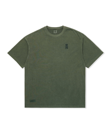 パブリック)ウォッシュシリコーンラドック半袖Tシャツ