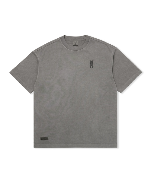 LIFE WORK(ライフワーク)の「パブリック)ウォッシュシリコーンラドック半袖Tシャツ(Tシャツ/カットソー・メンズ・チャコールグレー/ライトグレー/ベージュ/ネイビー/ブラウン/カーキ/ピンク・X-SMALL/M/S/L/XL)」の3枚目の写真