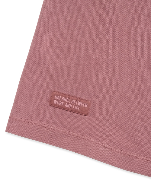 LIFE WORK(ライフワーク)の「パブリック)ウォッシュシリコーンラドック半袖Tシャツ(Tシャツ/カットソー・メンズ・チャコールグレー/ライトグレー/ベージュ/ネイビー/ブラウン/カーキ/ピンク・X-SMALL/M/S/L/XL)」の10枚目の写真