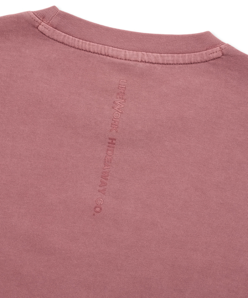 LIFE WORK(ライフワーク)の「パブリック)ウォッシュシリコーンラドック半袖Tシャツ(Tシャツ/カットソー・メンズ・チャコールグレー/ライトグレー/ベージュ/ネイビー/ブラウン/カーキ/ピンク・X-SMALL/M/S/L/XL)」の11枚目の写真