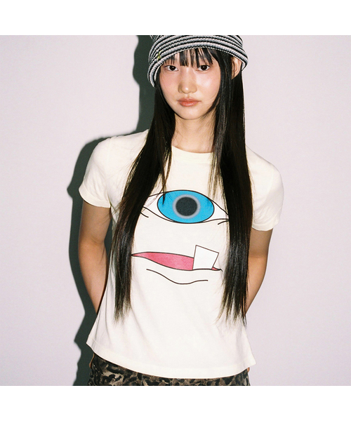 WEBHOUSE(ウェブハウス)の「ツイスターホマージュエンジェルT - レモン(Tシャツ/カットソー・レディース・その他・OS)」の1枚目の写真