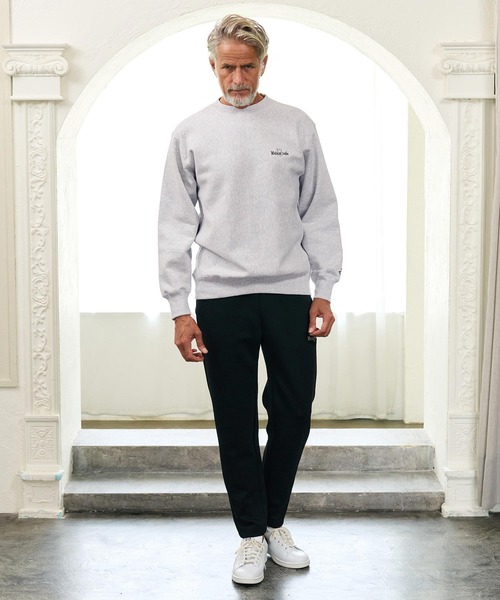 Maison code 13(メゾンコードサーティーン)の「msw1928- Twelve Ounce Brushed Fleece Sweatshirt トレーナー(M26W-20)(スウェット・メンズ・ホワイト/ブラック/アッシュ・M/L/XL/S)」の14枚目の写真