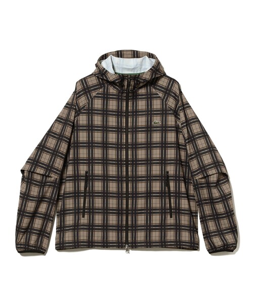 LACOSTE(ラコステ)の「【別注】LACOSTE / Plaid Hooded Jacket(ブルゾン・メンズ・ベージュ/ネイビー・SMALL/MEDIUM/LARGE/X-LARGE)」の13枚目の写真
