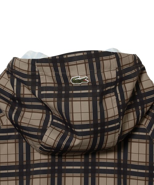 LACOSTE(ラコステ)の「【別注】LACOSTE / Plaid Hooded Jacket(ブルゾン・メンズ・ベージュ/ネイビー・SMALL/MEDIUM/LARGE/X-LARGE)」の18枚目の写真