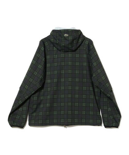 LACOSTE(ラコステ)の「【別注】LACOSTE / Plaid Hooded Jacket(ブルゾン・メンズ・ベージュ/ネイビー・SMALL/MEDIUM/LARGE/X-LARGE)」の5枚目の写真