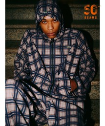 LACOSTE（ラコステ）の「【別注】LACOSTE   Plaid Hooded Jacket（ブルゾン）」