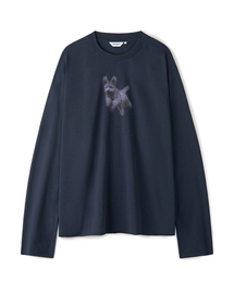 フェイドペット ロングスリーブ ネイビー