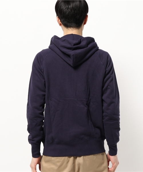 GYMPHLEX（ジムフレックス）の「【GYMPHLEX】ジムフレックスコットンテリーパーカ-（パーカー・メンズ・ホワイト/ネイビー/グレー・LARGE/MEDIUM）」の5枚目の写真