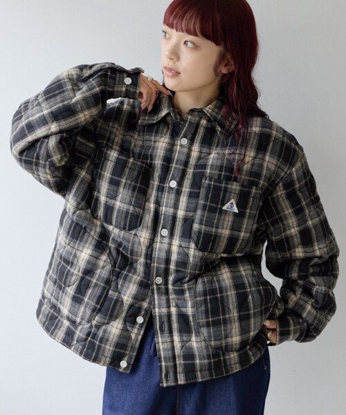 GEVACO（ゲバコ）の「【GEVACO】キルティングジャケット（ブルゾン・メンズ・ブラック/ネイビー・MEDIUM/LARGE）」の2枚目の写真