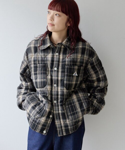 GEVACO（ゲバコ）の「【GEVACO】キルティングジャケット（ブルゾン・メンズ・ブラック/ネイビー・MEDIUM/LARGE）」の3枚目の写真