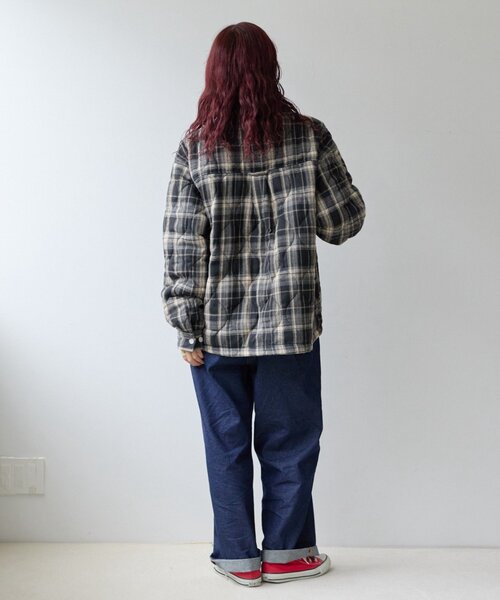 GEVACO（ゲバコ）の「【GEVACO】キルティングジャケット（ブルゾン・メンズ・ブラック/ネイビー・MEDIUM/LARGE）」の9枚目の写真