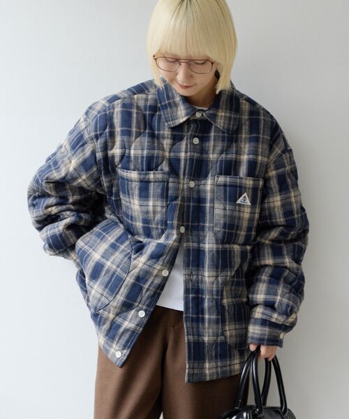 GEVACO（ゲバコ）の「【GEVACO】キルティングジャケット（ブルゾン・メンズ・ブラック/ネイビー・MEDIUM/LARGE）」の10枚目の写真