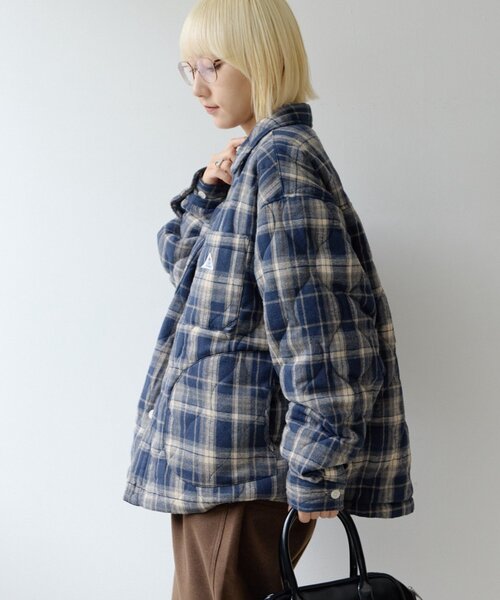 GEVACO（ゲバコ）の「【GEVACO】キルティングジャケット（ブルゾン・メンズ・ブラック/ネイビー・MEDIUM/LARGE）」の12枚目の写真
