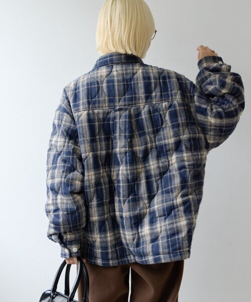 GEVACO（ゲバコ）の「【GEVACO】キルティングジャケット（ブルゾン・メンズ・ブラック/ネイビー・MEDIUM/LARGE）」の13枚目の写真