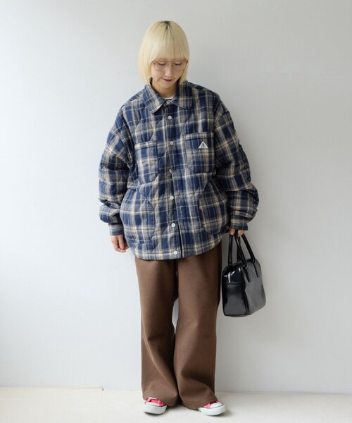 GEVACO（ゲバコ）の「【GEVACO】キルティングジャケット（ブルゾン・メンズ・ブラック/ネイビー・MEDIUM/LARGE）」の14枚目の写真