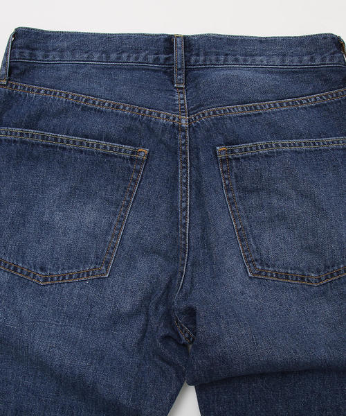 coen（コーエン）の「綿麻ボーイズデニムパンツ（デニムパンツ・レディース・ネイビー/コバルトブルー・SMALL/LARGE/MEDIUM）」の13枚目の写真