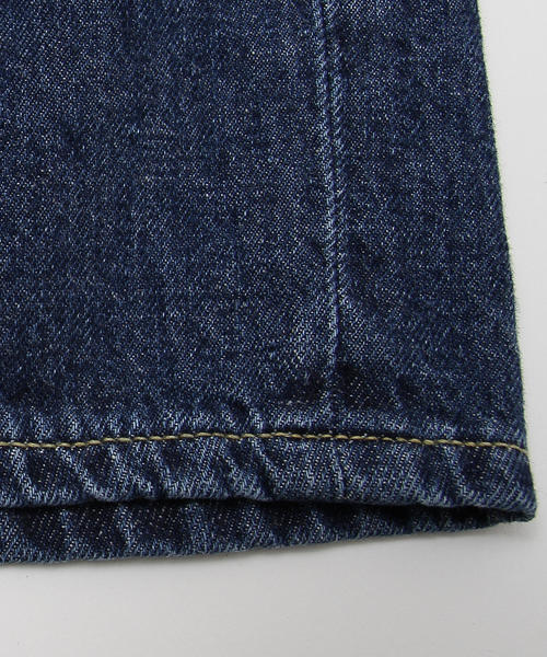 coen（コーエン）の「綿麻ボーイズデニムパンツ（デニムパンツ・レディース・ネイビー/コバルトブルー・SMALL/LARGE/MEDIUM）」の14枚目の写真