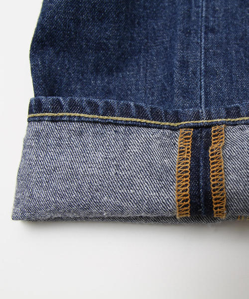 coen（コーエン）の「綿麻ボーイズデニムパンツ（デニムパンツ・レディース・ネイビー/コバルトブルー・SMALL/LARGE/MEDIUM）」の15枚目の写真