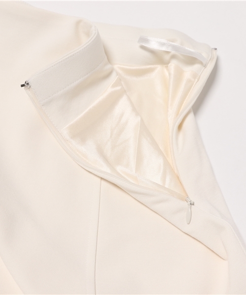 NATURAL BEAUTY BASIC(ナチュラルビューティーベーシック)の「【美人百花 4月号掲載】ポンチスカート(スカート・レディース・ネイビー/ホワイト系その他/カーキ・MEDIUM/SMALL)」の7枚目の写真