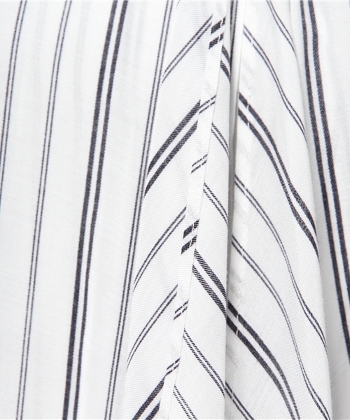 N.（N. Natural Beauty Basic）（エヌエヌナチュラルビューティーベーシック）の「ビエラブラウス（シャツ/ブラウス・レディース・ブルー/ホワイト/ホワイト系その他/ネイビー/オレンジ・MEDIUM）」の13枚目の写真