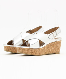 LE TALON | 7.5cmクロスプラットサンダル◆(サンダル)