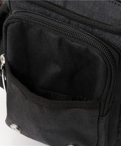 DEVICE(デバイス)の「DEVICE デバイス Work ミリタリー レッグポーチ ショルダーバッグ(ボディバッグ/ウエストポーチ・メンズ・ブラック×ブラック/ブラック/カーキ/カモフラージュ・FREE)」の13枚目の写真