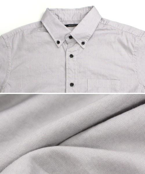 AMERICAN RAG CIE(アメリカンラグシー)の「シャツ ANB-M91-SH206(シャツ/ブラウス・メンズ・ホワイト/ライトグレー/ライトパープル/サックスブルー・1/2/3)」の5枚目の写真