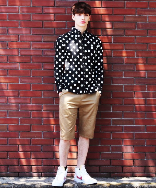 ８(eight)（エイト）の「ドット長袖シャツ 日本製（シャツ/ブラウス・メンズ・ブルー系その他/ホワイト系その他/ホワイト系その他2/ブルー系その他2/ブラック系その他2/ブラック系その他・LARGE/MEDIUM/X-LARGE）」の19枚目の写真