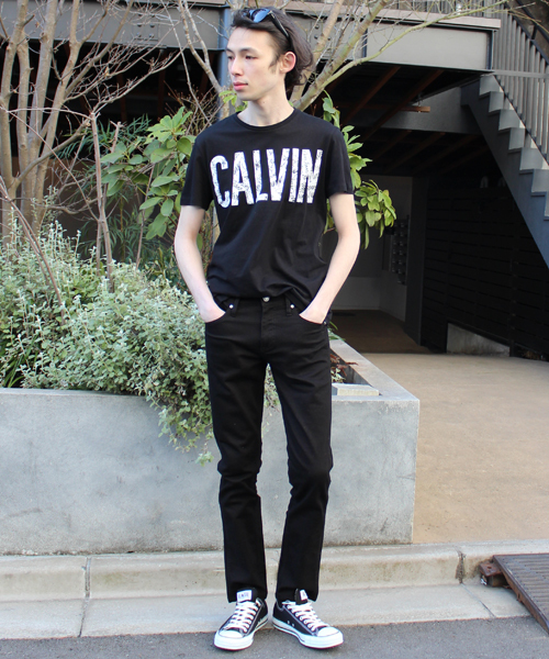 Calvin Klein Jeans（カルヴァンクラインジーンズ）の「コアブラック スリムジーンズ（デニムパンツ・メンズ・ブラック系その他/ブラック・33inch/34inch/31inch/30inch/32inch/29inch/36inch）」の5枚目の写真