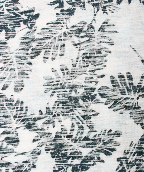 ESSENTIAL GARMENT MEN'S BIGI（エッセンシャルガーメントメンズビギ）の「クルーネック リーフ柄　両面プリントＴシャツ/ポケットＴ（Tシャツ/カットソー・メンズ・カーキ/ネイビー・L/M/S）」の16枚目の写真