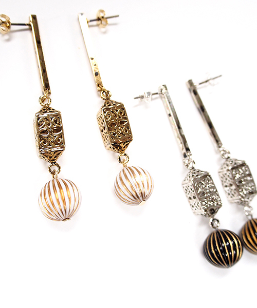 lluvia(ジュビア)の「【Lluvia/ジュビア】サーカスボールピアス(ピアス(両耳用)・レディース・ゴールド/シルバー・FREE)」の8枚目の写真