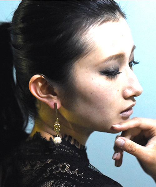 lluvia(ジュビア)の「【Lluvia/ジュビア】サーカスボールピアス(ピアス(両耳用)・レディース・ゴールド/シルバー・FREE)」の11枚目の写真