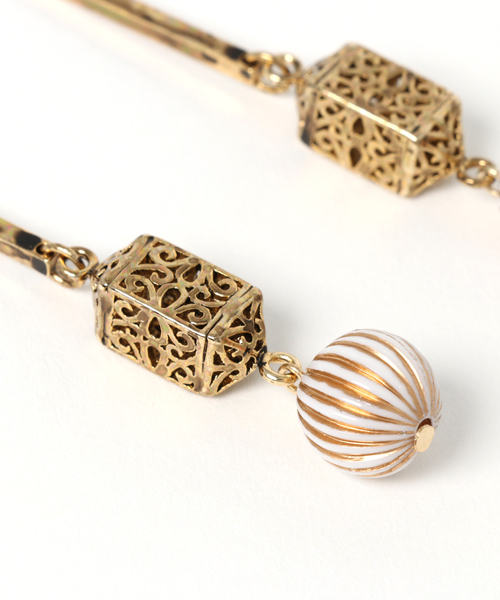 lluvia(ジュビア)の「【Lluvia/ジュビア】サーカスボールピアス(ピアス(両耳用)・レディース・ゴールド/シルバー・FREE)」の6枚目の写真