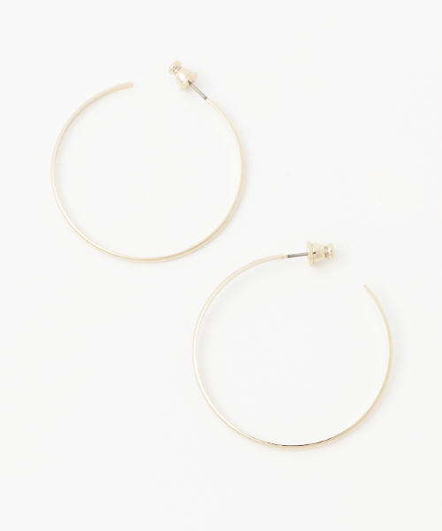 STUDIOUS（ステュディオス）の「フープシックピアス（ピアス（両耳用）・レディース・シルバー/ゴールド・FREE）」の6枚目の写真