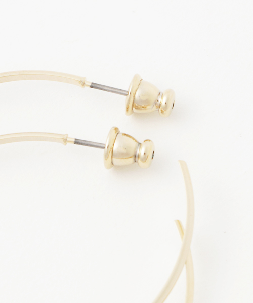 STUDIOUS（ステュディオス）の「フープシックピアス（ピアス（両耳用）・レディース・シルバー/ゴールド・FREE）」の3枚目の写真