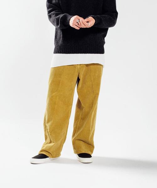 Lee（リー）の「LEE×SHIPS BLUESTORE: 別注 FRISCO(フリスコ) コーデュロイワイドパンツ■（その他パンツ・メンズ・ブラック/マスタード/ブラウン・SMALL/LARGE/MEDIUM）」の16枚目の写真