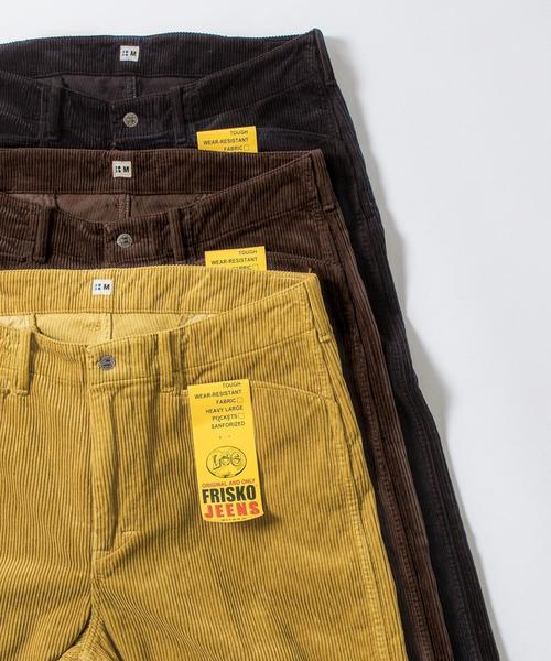 Lee（リー）の「LEE×SHIPS BLUESTORE: 別注 FRISCO(フリスコ) コーデュロイワイドパンツ■（その他パンツ・メンズ・ブラック/マスタード/ブラウン・SMALL/LARGE/MEDIUM）」の9枚目の写真