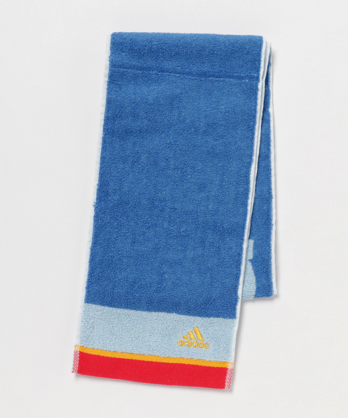 adidas（アディダス）の「WEGO/adidas フレアマフラータオル（タオル・メンズ・レッド/ブルー/イエロー・FREE）」の2枚目の写真