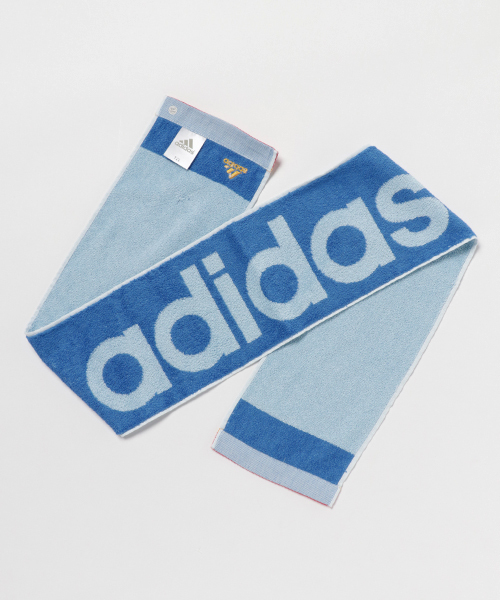 adidas（アディダス）の「WEGO/adidas フレアマフラータオル（タオル・メンズ・レッド/ブルー/イエロー・FREE）」の4枚目の写真