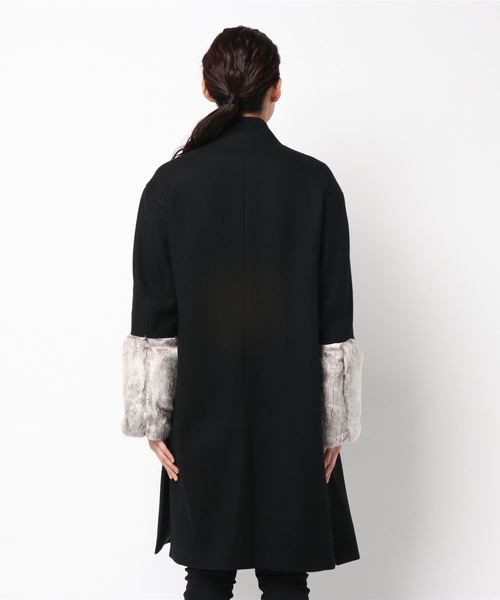 NINE チェスターコート NUNBER NINE チェスターコート ブラック コラボ