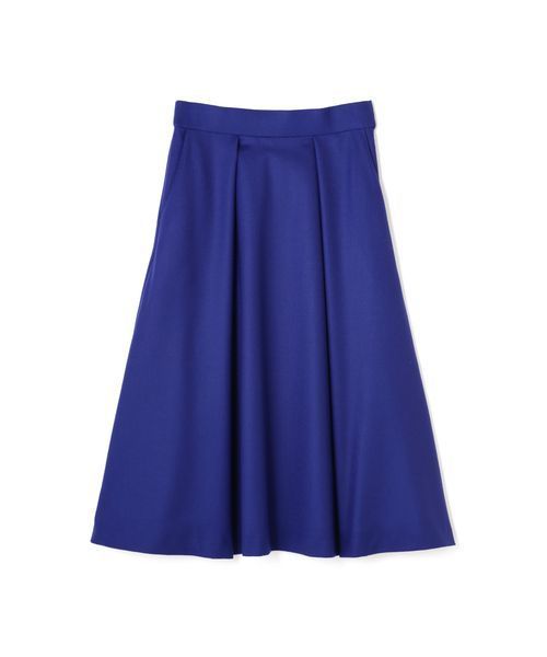 22 OCTOBRE（ヴァンドゥ－オクトーブル）の「ハイカウントフラノフレアスカート（スカート・レディース・グレー/ブルー/グリーン・38）」の3枚目の写真