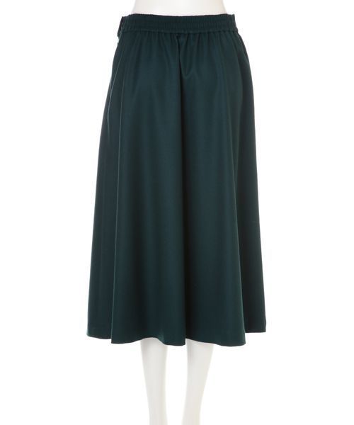22 OCTOBRE（ヴァンドゥ－オクトーブル）の「ハイカウントフラノフレアスカート（スカート・レディース・グレー/ブルー/グリーン・38）」の12枚目の写真