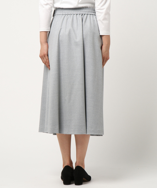 22 OCTOBRE（ヴァンドゥ－オクトーブル）の「ハイカウントフラノフレアスカート（スカート・レディース・グレー/ブルー/グリーン・38）」の20枚目の写真