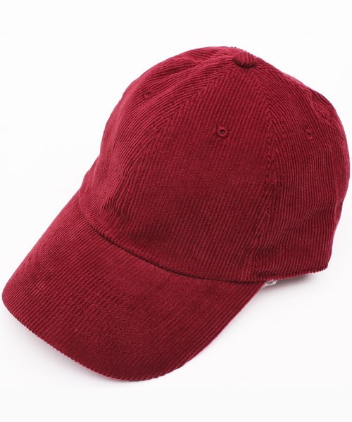 newhattan（ニューハッタン）の「NEWHATTAN ニューハッタン コーデュロイキャップ（キャップ・メンズ・バーガンディー/ダークグレー/ネイビー/ダークブラウン/タン/ライトピンク/ブラック/サンドベージュ・FREE）」の2枚目の写真